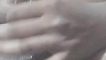 After way too long without playing, this Desi guy finally gets to use his favorite toy again. He works himself into a frenzy before shooting his hot load everywhere.