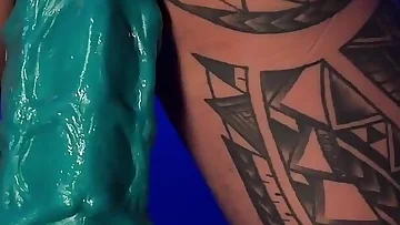 Watch me play alone with my toys until I can't hold back and finally cum. This amateur session is all about fetish fun and anal masturbation, ending with a massive cumshot.