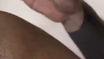A hung black stud barebacks a tattooed hunk, pounding his ass raw until they both cum hard. This interracial fuck session is intense, sweaty, and completely uncut.