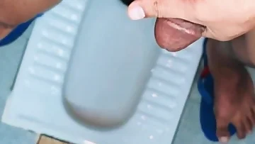 Watch a desi village boy jerk off in his private bathroom during this intimate solo session. He strokes his hard cock with genuine passion, creating an authentic homemade experience.