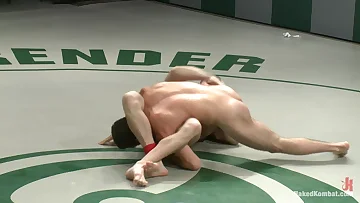 This live BDSM wrestling match turns into a brutal gangbang where someone has to lose. The humiliation intensifies as leather and latex-clad men dominate the bound competitor.