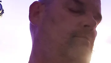 A mature German amateur fucks his own fist while wearing shiny latex gloves for added sensation. This fetish solo session shows him getting completely lost in the kinky pleasure.