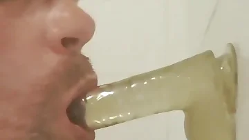This desperate sissy keeps sucking even when told to stop, showing how addicted she is to cock. Her homemade German fetish session proves she'll do anything for that dick.