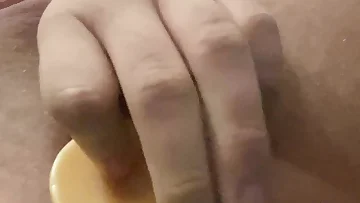 I'm fucking my ass deep with a rubber dick while this vibrator drives me absolutely wild. The gaping result shows just how much I can take when I'm playing with my favorite toys.