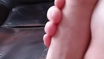 Experience the POV perspective of stroking a hairy cock with intense focus. The personal viewpoint makes you feel like you're right there in the action.