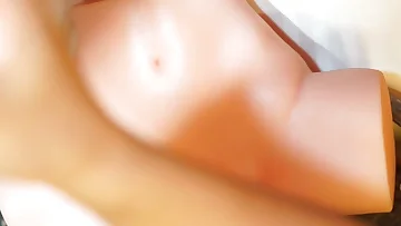 This Thai guy's getting himself off with his uncut cock in a cheap motel. He's fucking his sex doll while showing every inch of his hard dick.