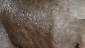 Get up close and personal with this massive black cock that's rock hard and ready to fuck. Every throbbing inch is showcased in extreme detail just for you.
