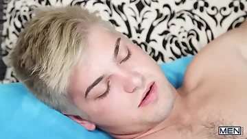Eating ass turns into rough fucking of that superstar hole. The muscular hunk plows deep until he unleashes his cum inside that perfect ass.