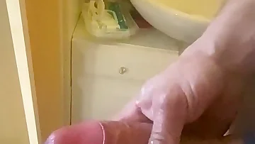 A Czech guy strokes his cock solo, showing off his amateur masturbation skills. He works his dick with rhythm and intensity until he reaches climax.