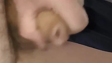 This chubby British amateur urgently works himself over with multiple toys for a fast release. He gets himself off hard and messy with both a vibrator and an anal toy.