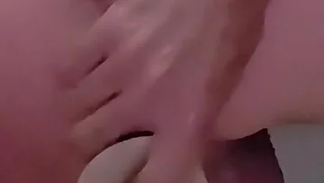 This skinny guy is fucking himself deep with a dildo while jerking his impressive cock. He ends up shooting a massive load all over himself from the intense anal play.