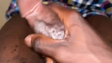 This BBC African dude can't resist jerking himself off until he unleashes a massive cumshot. His amateur enthusiasm makes this solo session incredibly hot to watch.