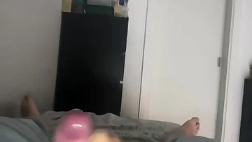 Watch this young Italian stud's massive cock unleash an unbelievable load during his solo session. His homemade masturbation session produces a fucking huge cumshot that'll blow your mind.