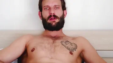 This amateur solo guy puts his feet on full display while jerking his hard cock. He shows off every inch of his body as he works toward an explosive finish.