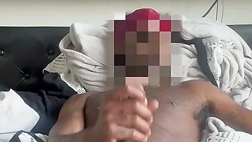 A young black stud with a swollen BBC delivers an explosive cumshot in this amateur session. This solo performance shows off his impressive creampie finish.