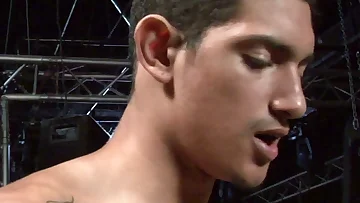 Twinks swallow every load during an intense bukkake blowbang session. These bareback amateurs take multiple facials and hardcore action in this vintage scene.