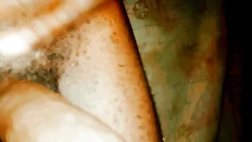 This mature black stud gives a raw demonstration of how to properly handle an uncut cock. He works his thick shaft with intense focus until he erupts in pleasure.