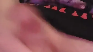Stepdaddy's handjob makes me blow a huge load in this homemade scene. The chubby solo performance builds to an intense cumshot that erupts with fucking amazing force.