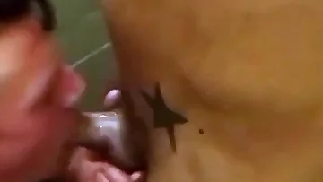 These young muscular jocks hook up for an amateur blowjob session right in the gym. They're getting sweaty and fucking horny before one blows his load all over the other's face.