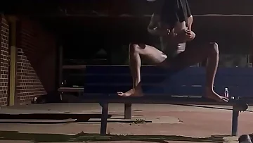 Sunshine strokes lead to an enormous outdoor cumshot that's absolutely massive. This South African BBC session delivers a spectacular homemade climax under the open sky.