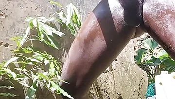 This black teen's dick massage builds up slowly until it becomes absolutely uncontrollable. The huge creamy explosion that follows shows just how much pent-up pleasure was waiting to be released.
