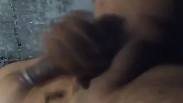 An older man dominates a young Latino in the bathroom, making him jerk off. This power dynamic is fucking hot.