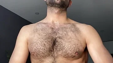 His hand works that cock until it bursts with cum. This intense solo session ends with a massive explosion.