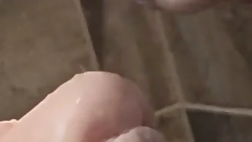 This curious straight dude fucks his pocket pussy with genuine curiosity and growing excitement. The American amateur goes solo in this homemade close-up exploration of his newfound pleasures.