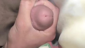 This Turkish amateur man can't stop jerking his fucking cock. He's going to beat that meat until he blows his stack.