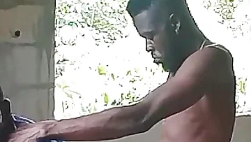 Watch this skinny Nigerian guy get absolutely stretched by a massive BBC in raw gay action. The homemade footage captures every moment of his intense bareback experience.