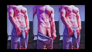 This Harvard student risks it all by jerking his massive cock right in the cafeteria. He doesn't care who might see as he strokes himself to a huge orgasm.