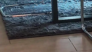 An amateur guy goes solo, jerking his nice cock with steady determination. He works himself to completion, delivering a solid cumshot.