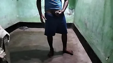 Desi friends meet up to show off their cocks and stroke together until they're both dripping precum. This mutual session turns into a hot fucking mess.