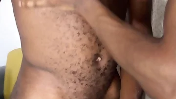 These hung roommates can't keep their hands off each other's massive BBCs. Their amateur gay encounter shows just how much dick these African teens can handle together.